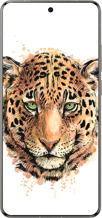 Силиконовый чехол Леопард v2 для Vivo X200 PRO - 5606u-3883 изображение 