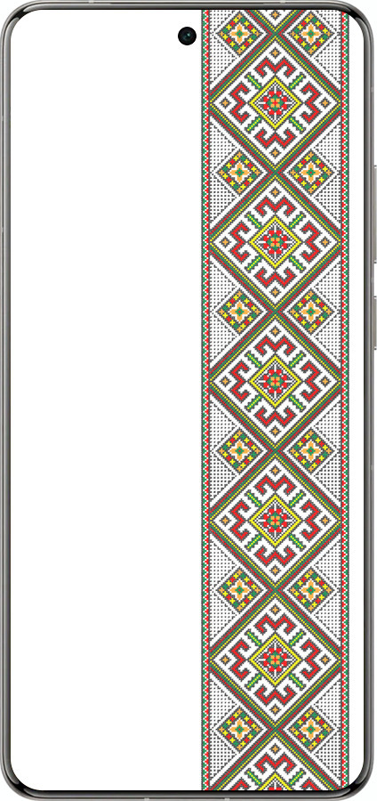 Силиконовый чехол Вышиванка 8 для Vivo X200 PRO - 574u-3883 изображение 