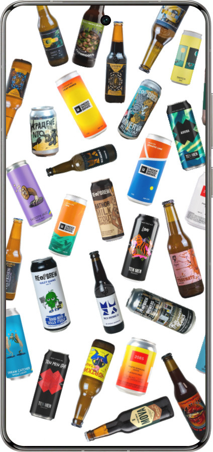 Силіконовий чехол Броварні UA для Vivo X200 PRO - 5877u-3883 изображение 