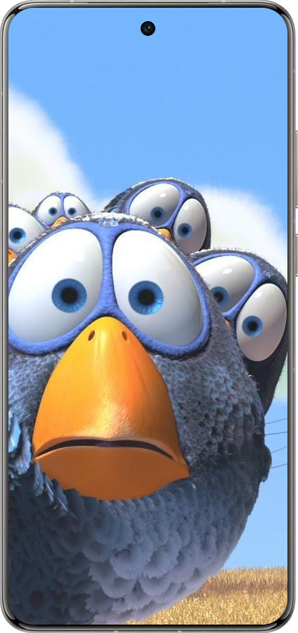 Силиконовый чехол Angry Birds для Vivo X200 PRO - 6008u-3883 изображение 