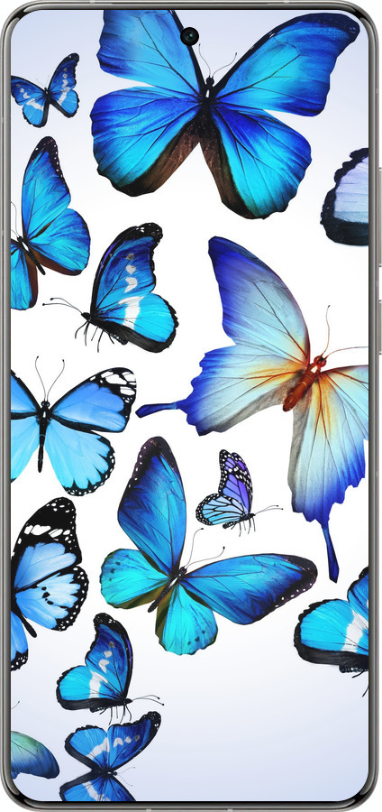 Силиконовый чехол Бабочки для Vivo X200 PRO - 6023u-3883 изображение 