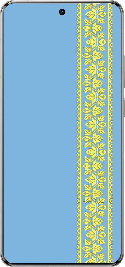 Силиконовый чехол Вышиванка 33 для Vivo X200 PRO - 602u-3883 изображение 