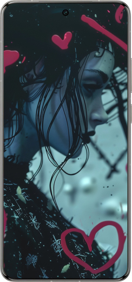 Силіконовий чехол XO Love v2 для Vivo X200 PRO - 6057u-3883 изображение 