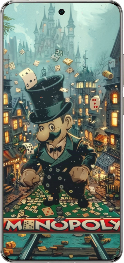 Силіконовий чехол Казковий Monopoly для Vivo X200 PRO - 6086u-3883 изображение 