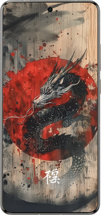 Силиконовый чехол Восточный дух для Vivo X200 PRO - 6100u-3883 изображение 