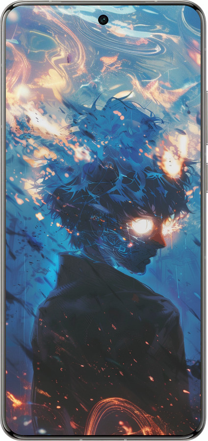 Силиконовый чехол Сатору Годжо для Vivo X200 PRO - 6129u-3883 изображение 