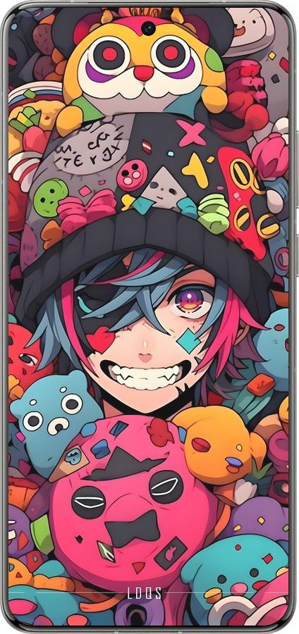 Силіконовий чехол Аніме хлопець для Vivo X200 PRO - 6317u-3883 изображение 