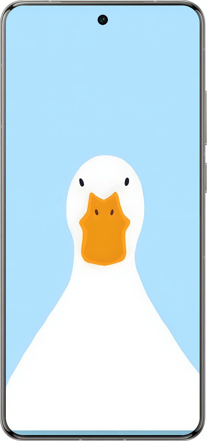 Силіконовий чехол Гусак для Vivo X200 PRO - 6350u-3883 изображение 