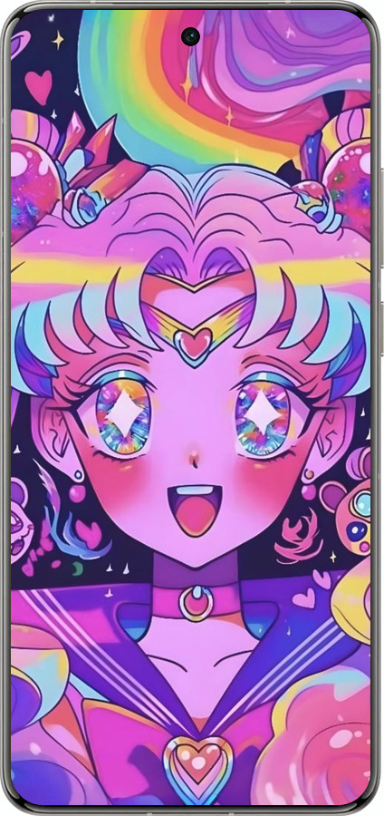 Силиконовый чехол Сейлор Мун 3 для Vivo X200 PRO - 6352u-3883 изображение 