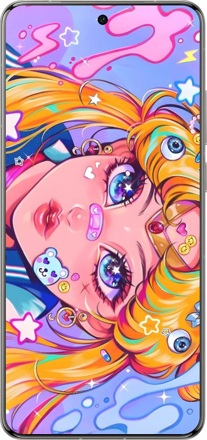 Силиконовый чехол Сейлор Мун 4 для Vivo X200 PRO - 6353u-3883 изображение 