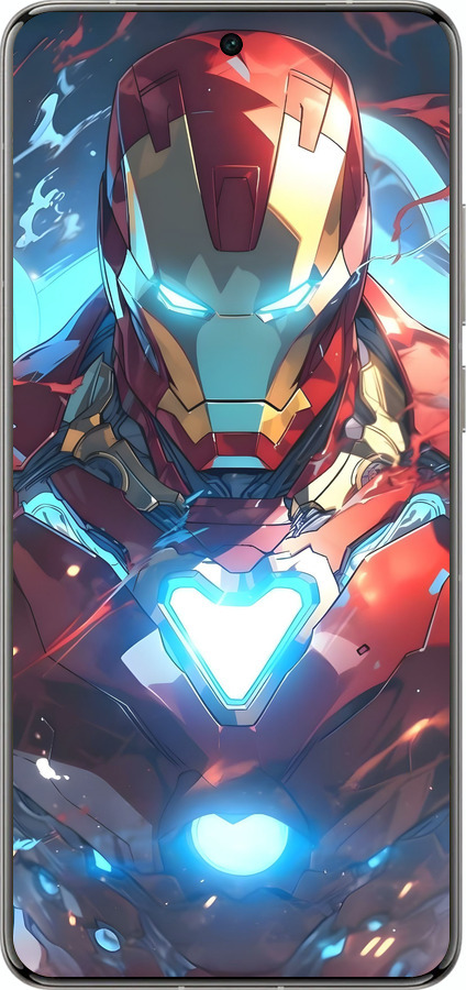 Силіконовий чехол Железный человек для Vivo X200 PRO - 6372u-3883 изображение 
