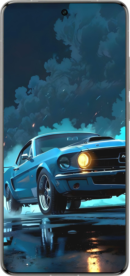 Силіконовий чехол Форд мустанг для Vivo X200 PRO - 6374u-3883 изображение 