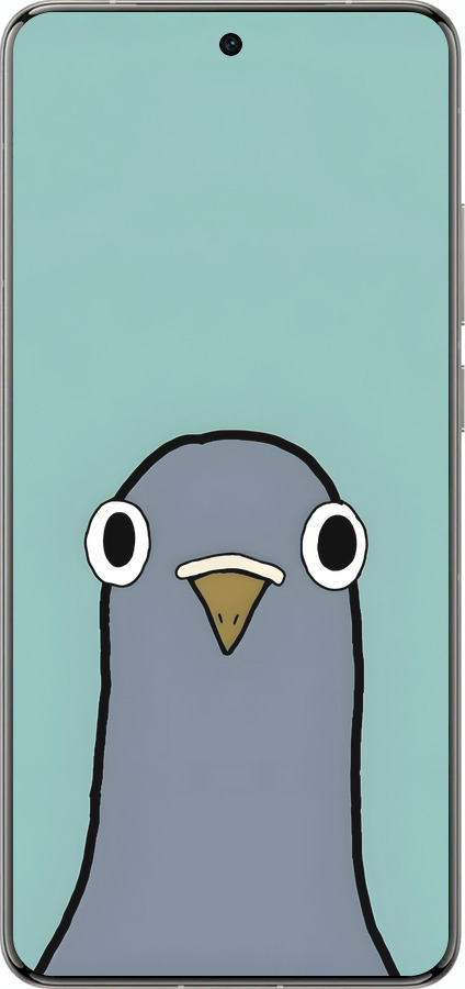 Силіконовий чехол Голубь для Vivo X200 PRO - 6388u-3883 изображение 