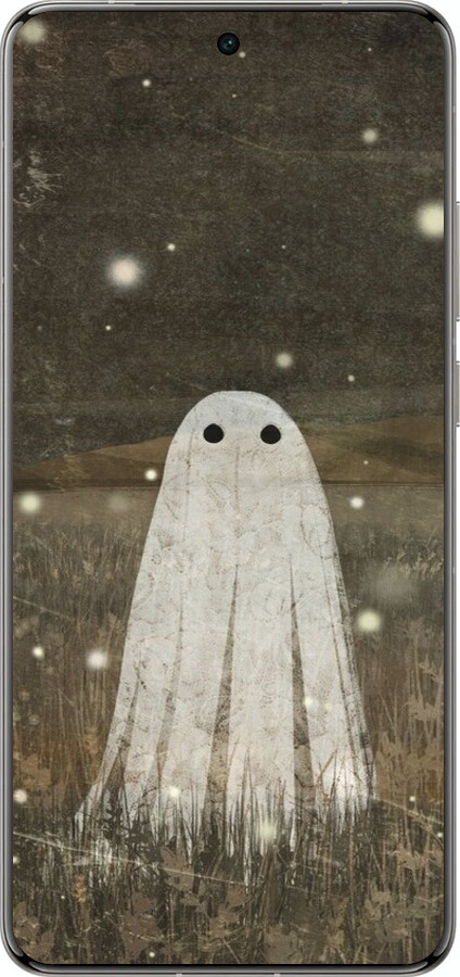 Силіконовий чехол Привид та світлячки для Vivo X200 PRO - 6406u-3883 изображение 