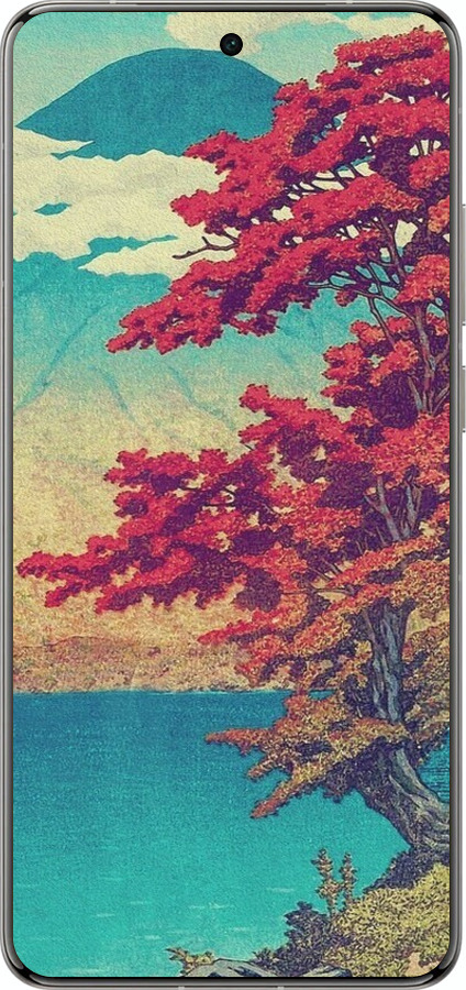 Силиконовый чехол С изображением природы для Vivo X200 PRO - 6469u-3883 изображение 