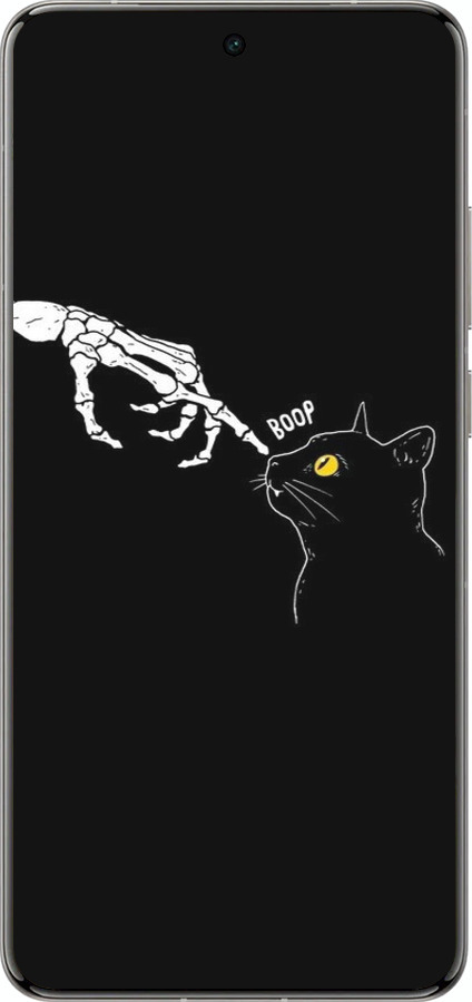 Силіконовий чехол Кішка для Vivo X200 PRO - 6505u-3883 изображение 