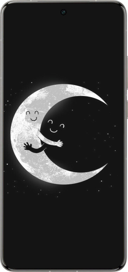 Силиконовый чехол Лунные объятия для Vivo X200 PRO - 6508u-3883 изображение 
