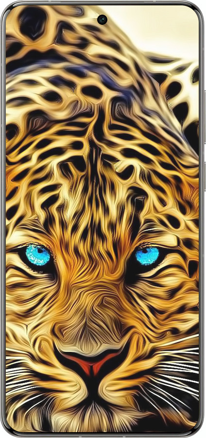 Силиконовый чехол Леопард для Vivo X200 PRO - 6611u-3883 изображение 