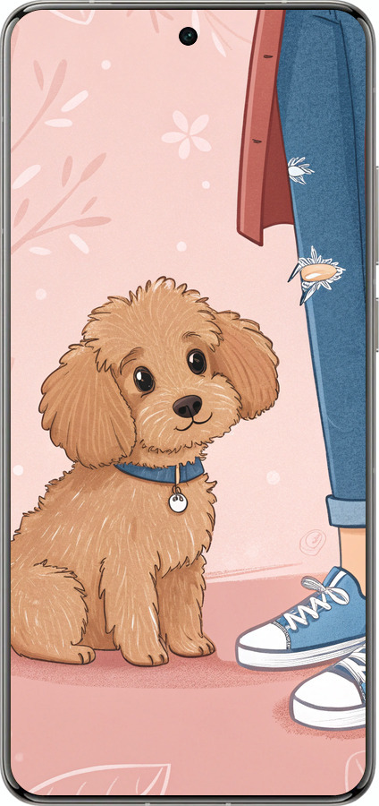 Силіконовий чехол Мальтипу 3 для Vivo X200 PRO - 6706u-3883 изображение 