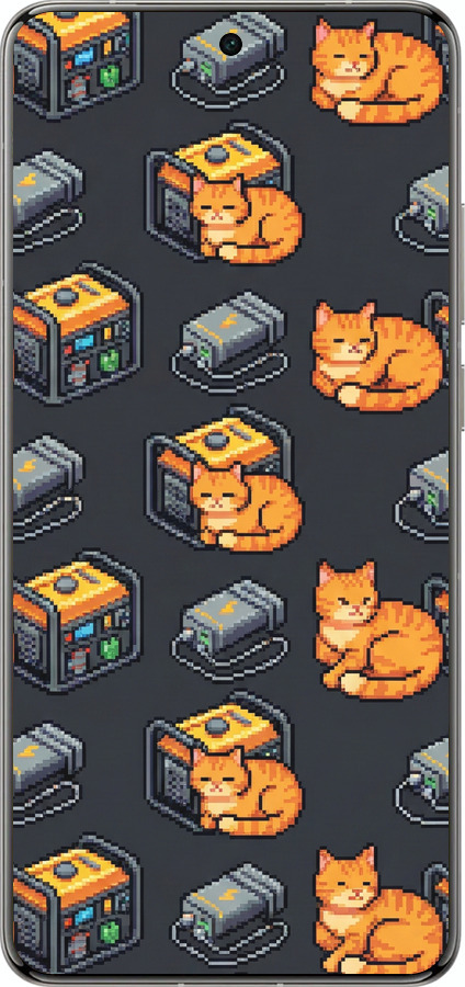 Силіконовий чехол Autonomous Zone для Vivo X200 PRO - 6771u-3883 изображение 