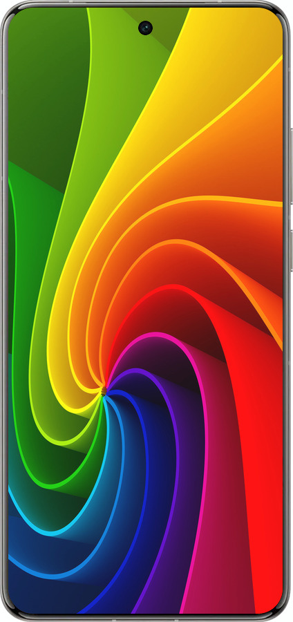 Силиконовый чехол Радужный вихрь для Vivo X200 PRO - 747u-3883 изображение 