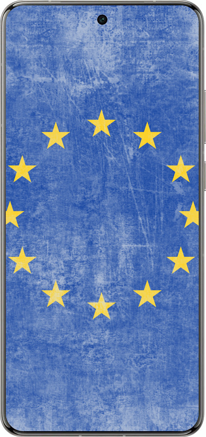 Силіконовий чехол Євросоюз 4 для Vivo X200 PRO - 765u-3883 изображение 