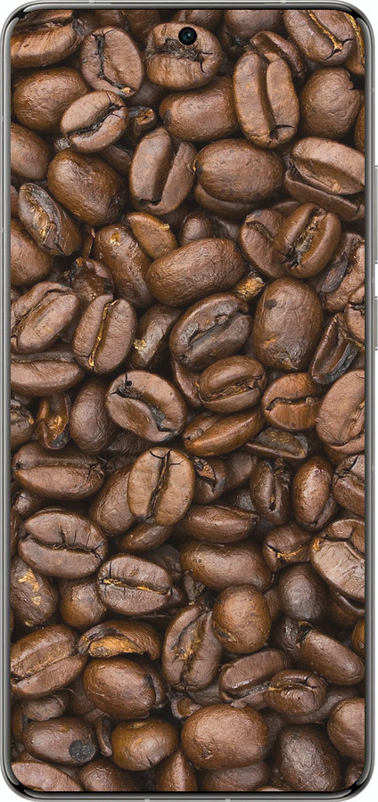 Силиконовый чехол Зёрна кофе для Vivo X200 PRO - 783u-3883 изображение 