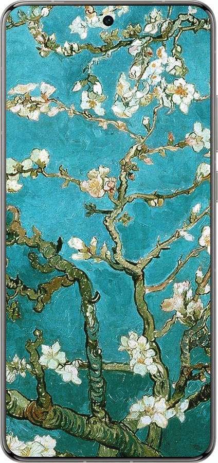 Силіконовий чехол Вінсент Ван Гог. Сакура для Vivo X200 PRO - 841u-3883 изображение 