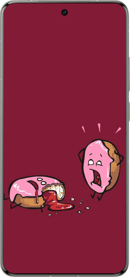 Силиконовый чехол Печенье для Vivo X200 PRO - 911u-3883 изображение 