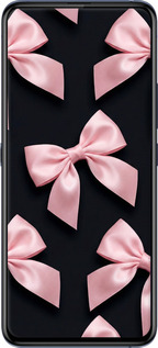 Силиконовый чехол Coquette Ribbons Dark Coquette для Vivo X27 Pro - 6767u-1772 изображение 