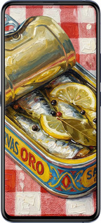 Силиконовый чехол Vintage Sardine Tin Phone для Vivo X27 Pro - 6772u-1772 изображение 