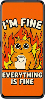 Силіконовий чехол Funny Cat для Vivo X27 Pro - 6786u-1772 изображение 