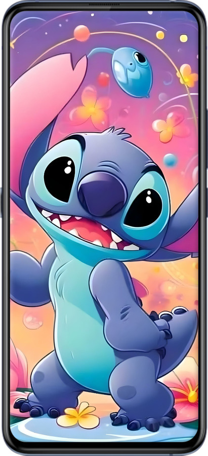 Силиконовый чехол Стич 2 для Vivo X27 Pro - 6371u-1772 изображение 