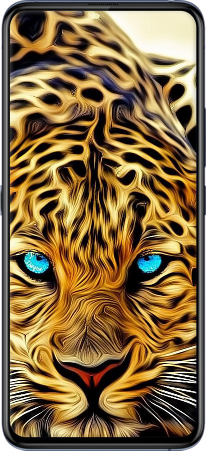 Силіконовий чехол Леопард для Vivo X27 Pro - 6611u-1772 изображение 