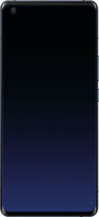 TPU чехол Градиент в тёмно - синем стиле для Vivo X50 Pro - 6542b-1956 изображение 