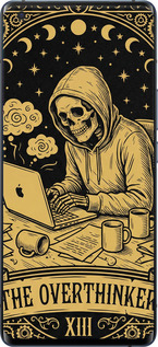 TPU чехол The Overthinker для Vivo X50 Pro - 6774b-1956 изображение 