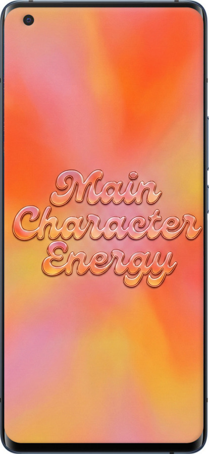 Силиконовый чехол Aura Gradient Main Character Energy Aesthetic Y2K для Vivo X50 Pro - 6783u-1956 изображение 