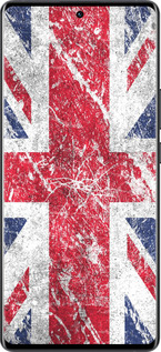Силиконовый чехол Флаг Великобритании 1 для Vivo X80 Pro - 386u-2630 изображение 