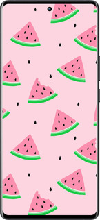 Силиконовый чехол Розовый арбуз для Vivo X80 Pro - 4314u-2630 изображение 