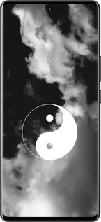 Силиконовый чехол Инь и Янь для Vivo X80 Pro - 4389u-2630 изображение 