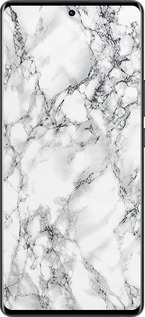 Силиконовый чехол Мрамор белый для Vivo X80 Pro - 4480u-2630 изображение 