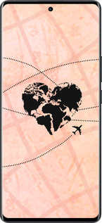 Силиконовый чехол Путешествуй для Vivo X80 Pro - 4607u-2630 изображение 