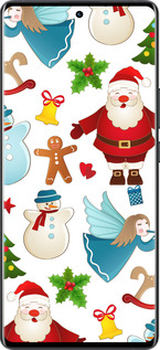 Силиконовый чехол Новогодний 1 для Vivo X80 Pro - 4614u-2630 изображение 
