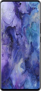 Силиконовый чехол Мрамор 7 для Vivo X80 Pro - 4802u-2630 изображение 