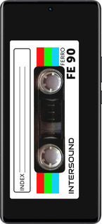 Силиконовый чехол Кассета с90 для Vivo X80 Pro - 4894u-2630 изображение 