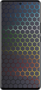 Силиконовый чехол Переливающиеся соты для Vivo X80 Pro - 498u-2630 изображение 