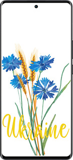 Силиконовый чехол Ukraine v2 для Vivo X80 Pro - 5445u-2630 изображение 