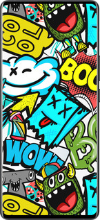 Силиконовый чехол Стикеры v4 для Vivo X80 Pro - 5508u-2630 изображение 