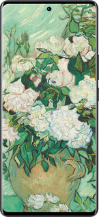 Силиконовый чехол Винсент Ван Гог. Ваза с розами для Vivo X80 Pro - 5543u-2630 изображение 