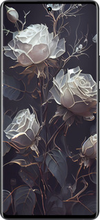 Силиконовый чехол Розы 2 для Vivo X80 Pro - 5550u-2630 изображение 